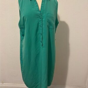The Limited Green Midi Dress
